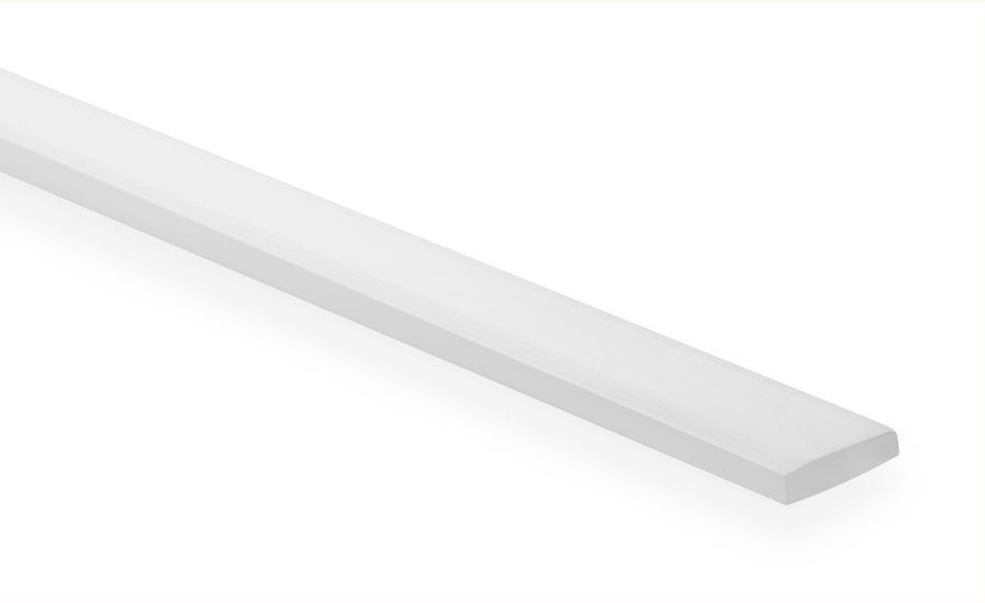 Flat profile PVC free A/2175, 14x3 mm
Shore 55 (TPE, semitransparent), 200 m/spool